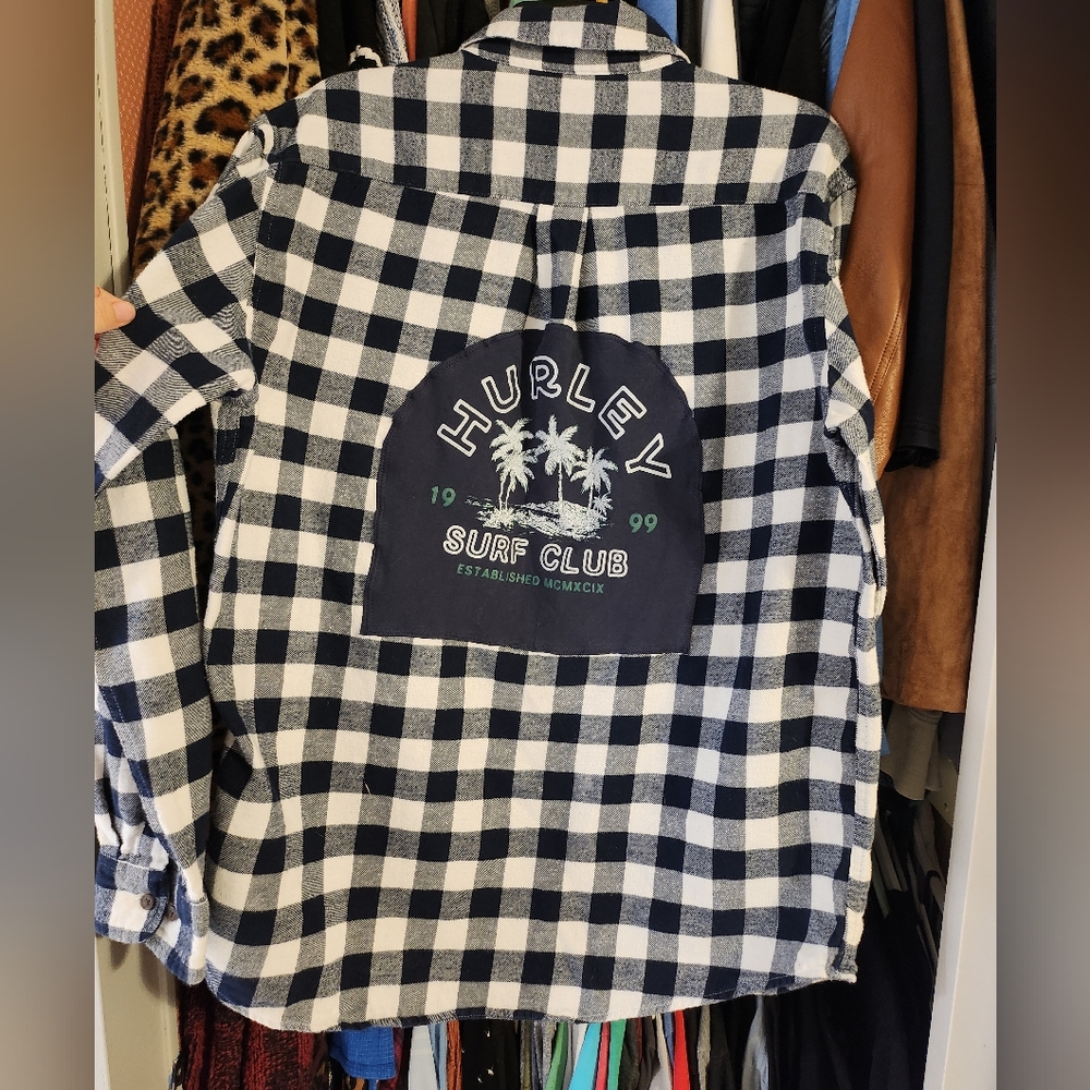 Oversized flannel
